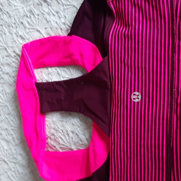Hot pink Lululemon tank - Picture 3 of 4